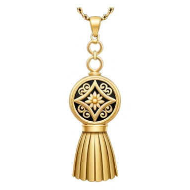 ade tassel pendant sticker
