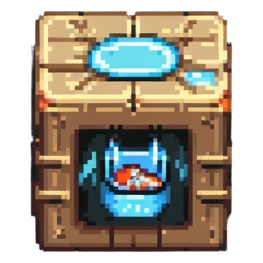 2d power up crate with speed shoe sticker