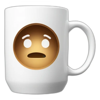 Coffee with Alan walker logo on the mug sticker