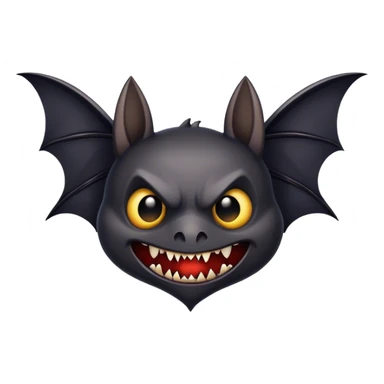 creepy Bat sticker
