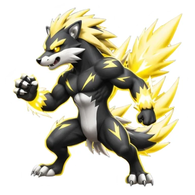 Obstagoon-Zeraora-fusion  sticker