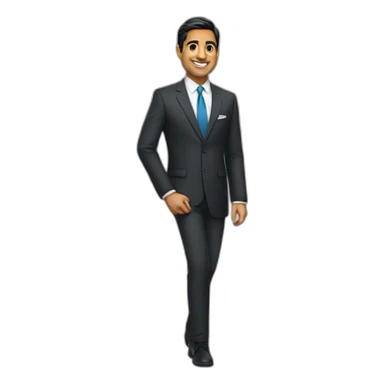 Gainsight CEO Nick Mehta in Flashc court dress sticker