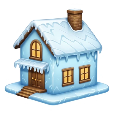 frozen house sticker
