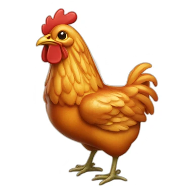 chicken with pepper sauce sticker