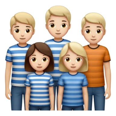 KIDS IN STRIPES sticker