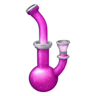  pink sparkly bong sticker