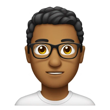 Chamorro with glasses sticker