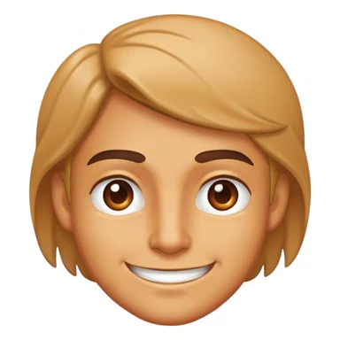 Smirking face with sweat sticker