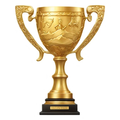 7 continents club golden trophy sticker