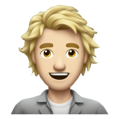 Ugly white Man who is dating a spreadsheet  sticker