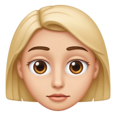 Rolling eyes  sticker