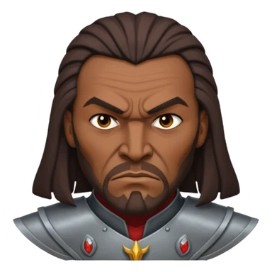 Star trek klingon warrior emoji sticker