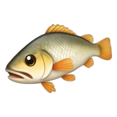 baked fish sticker