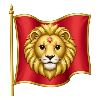 🇮🇷 this with a lion head in the middle sticker