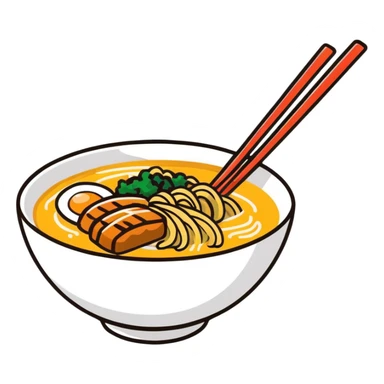 Ramen sticker