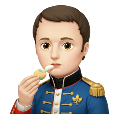 Napoleon Bonaparte ăn mochi sticker