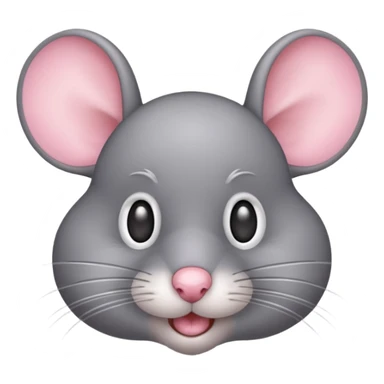 mouse wiping its nose sticker