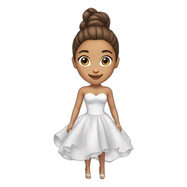Ariana grande en tenue de soiree  sticker