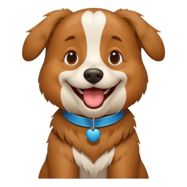 Singing dog sticker