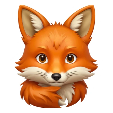  Volpe animale sticker