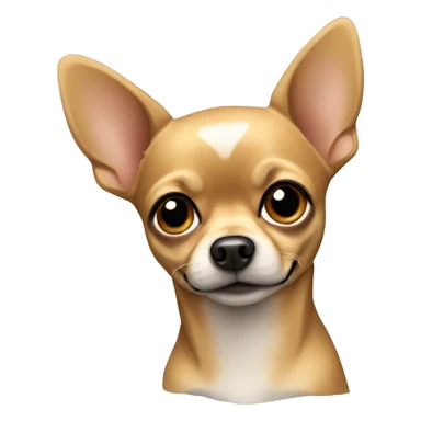 Black and tan Chihuahua sticker