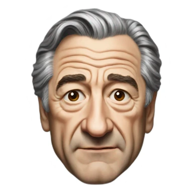 robert deniro portrait realistic sticker