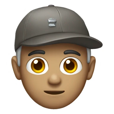 stone wearing a cap sticker