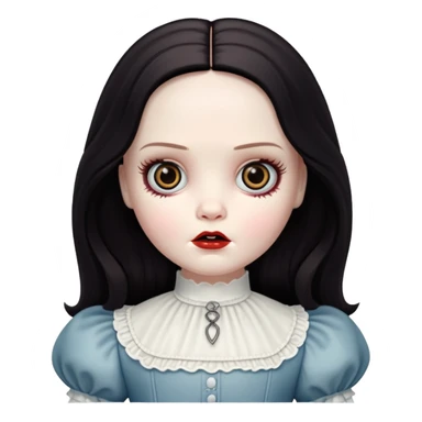 character Annabelle sticker