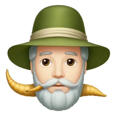 Herman .melville as a silk worm. sticker