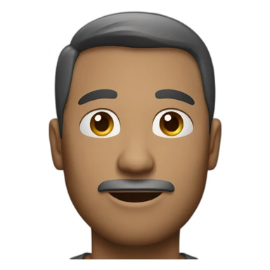 Man showing right sticker