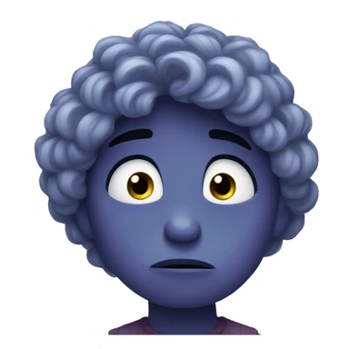 sadness from insideout sticker