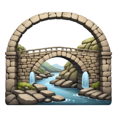 puente antiguo sticker