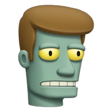 bender from Futurama sticker