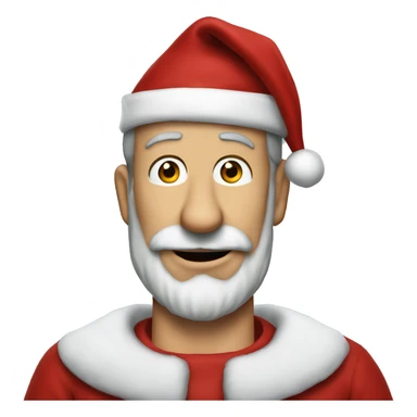 tim allen dressed as santa claus sticker