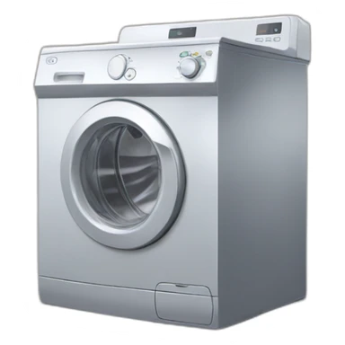 washing mashine sticker