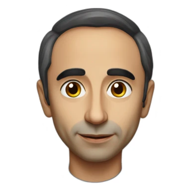 eric zemmour black sticker