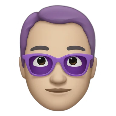 Purple faction sticker