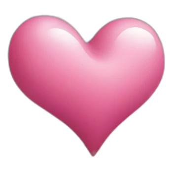 heart oblique sticker