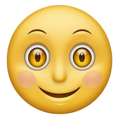 Smiley showing his eye thus expressing the typical French reaction “mon œil” if someone doesn’t believe something the other person said.  sticker