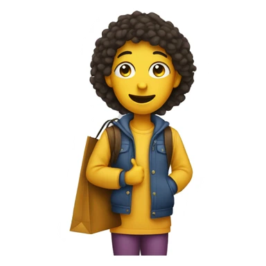 Shopping(lots of bags) sticker