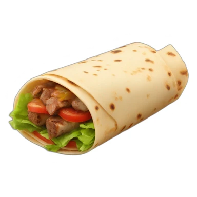 kebab wrap sticker