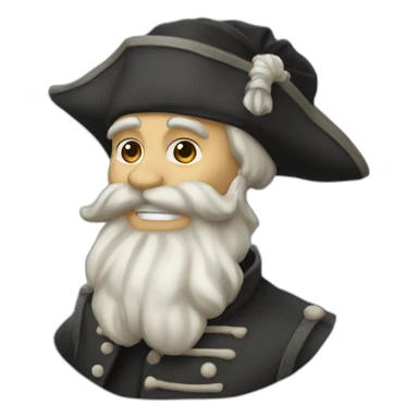 Stede-Bonnet-jolly-roger sticker