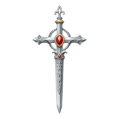 Holy dagger of Jesus Christ sticker