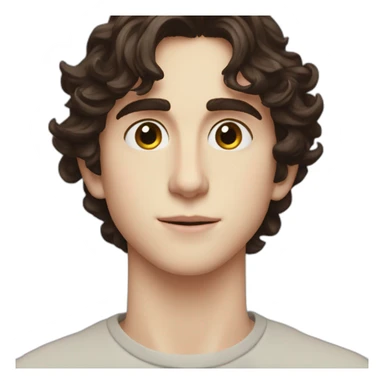 Thimothee Chalamet sticker