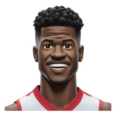 Jimmy Butler in Atletico Madrid sticker