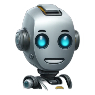 little robot sticker