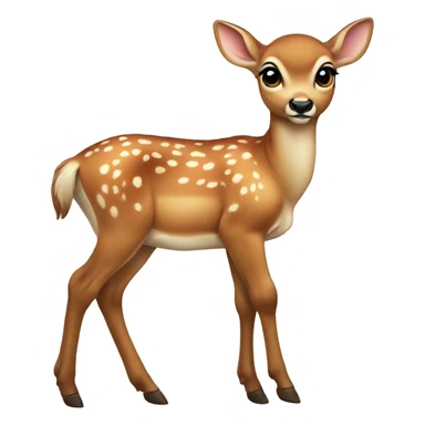 baby deer sticker