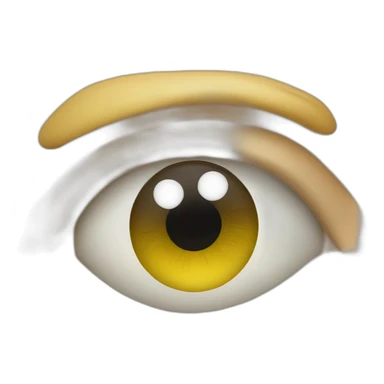 Crying eye sticker