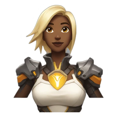 Mercy overwatch  sticker