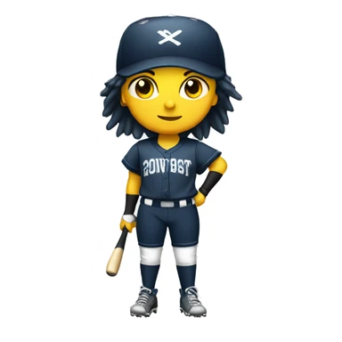 light punk softball sticker